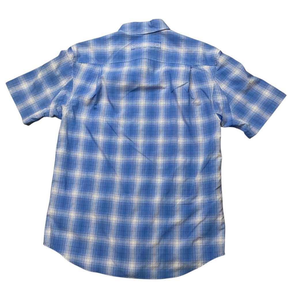 Duluth Trading Men's Armachillo Short Sleeve Plaid Shirt Small Cool Style 13265 - Picture 6 of 8